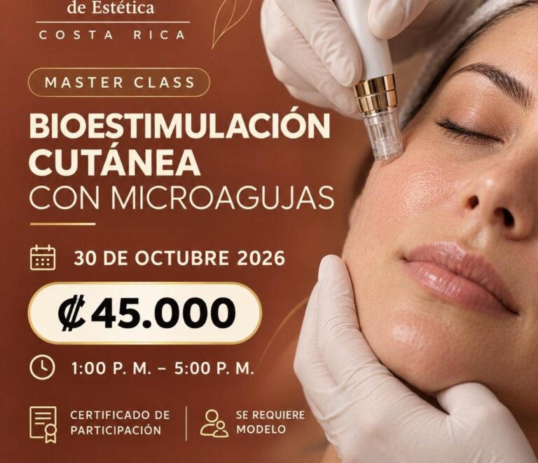 Master Class:Bioestimulación Cutánea con  Micro Agujas