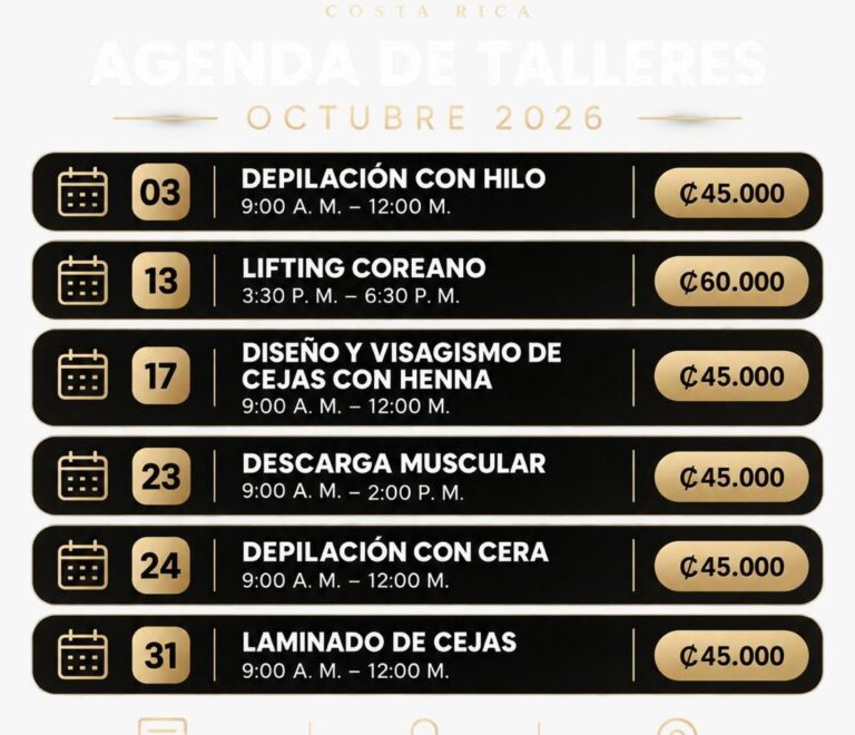 Agenda Talleres