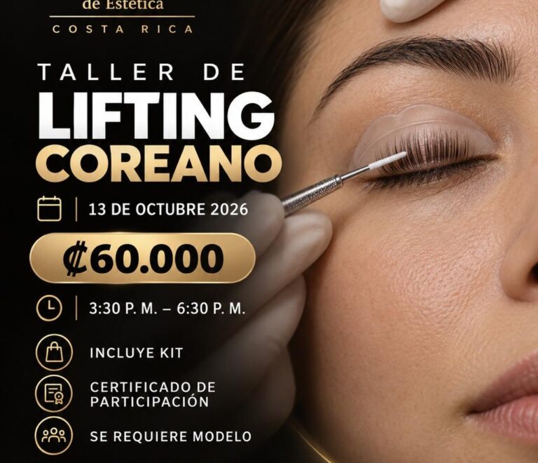 Taller de Lifting de Pestañas Coreano