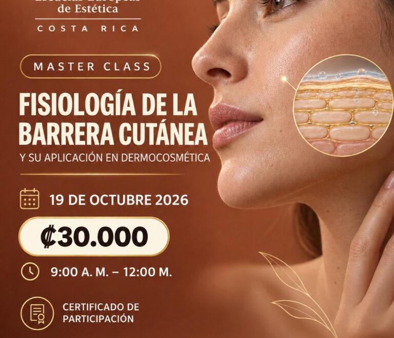 Master Class: Fisiología de la Barrera Cutánea y su aplicación en dermocosmética